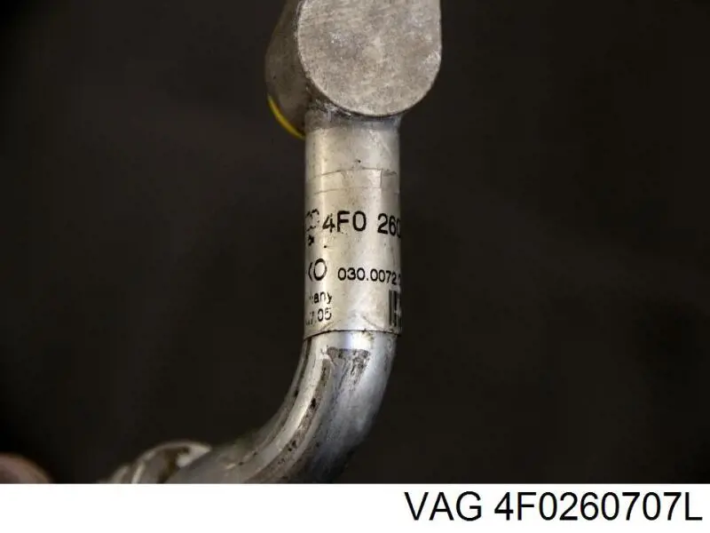 4F0260707L VAG Шланг кондиціонера, від осушувача до компресора