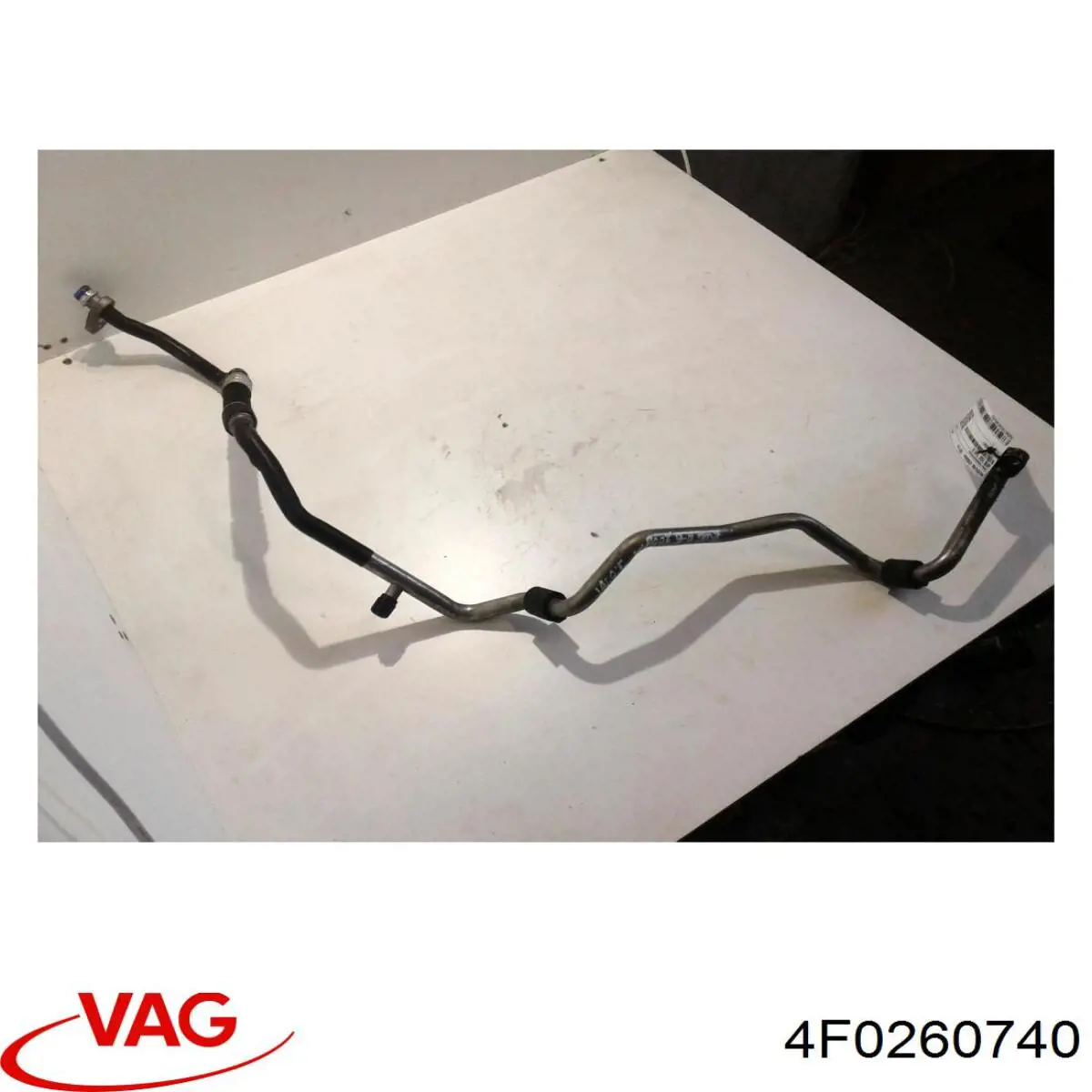 4F0260740 VAG шланг кондиціонера, від осушувача до випарника