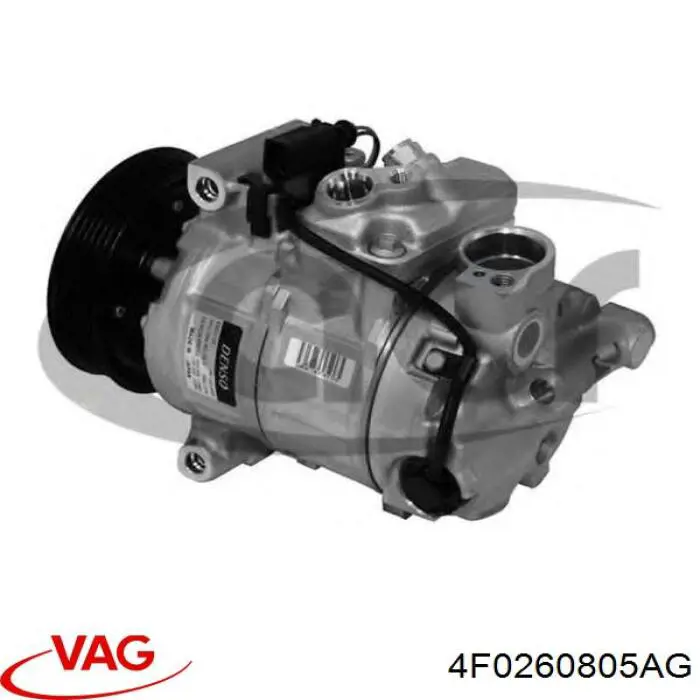 Компресор системи кондиціювання VAG 4F0260805AG ціна, від 185.82 USD