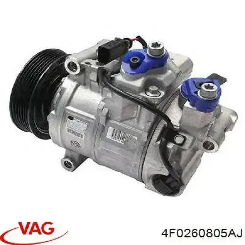 Купити 4F0260805AJ VAG Компресор кліматичної установки