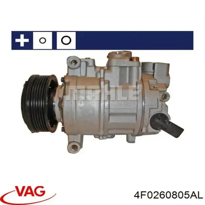 4F0260805AL VAG компресор кондиціонера