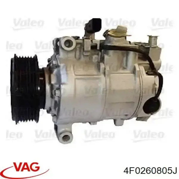 Купити 4F0260805J VAG Компресор кліматичної установки