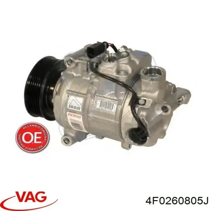 Компресор кондиціонера 4F0260805J VAG