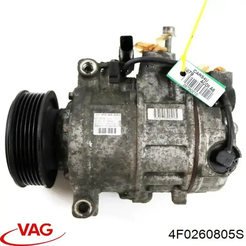 Компресор кондиціонера 4F0260805S VAG