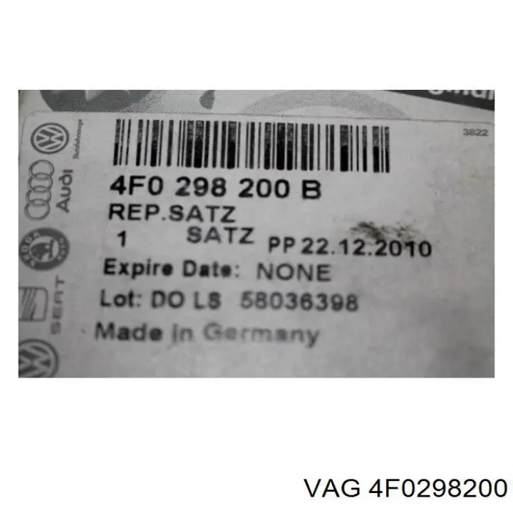  4F0298200B VAG