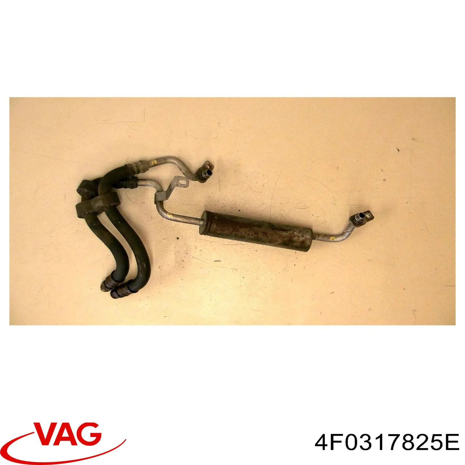 4F0317825E VAG Трубка/шланг охолодження АКПП, обратка