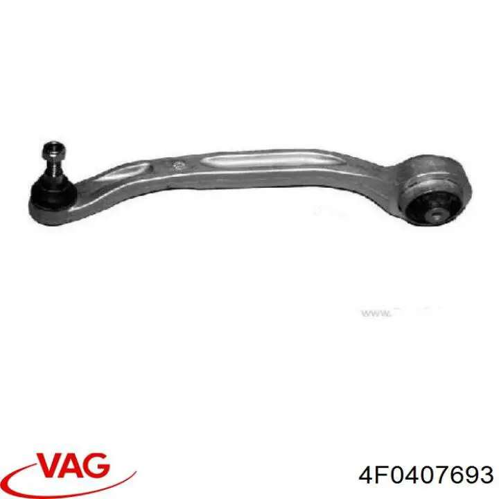 Купити 4F0407693 VAG Лівий важіль передній нижній підвіски