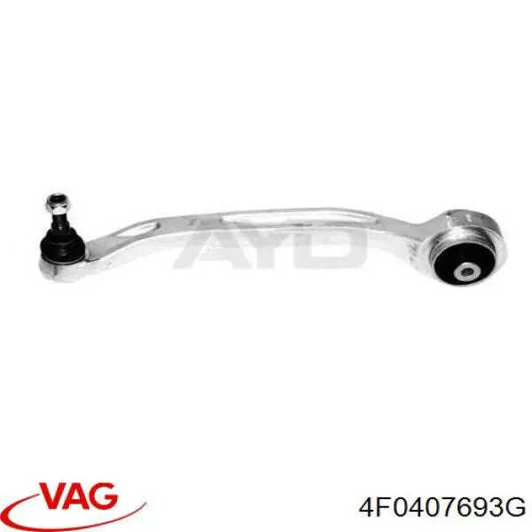 Важіль передній лівий VAG 4F0407693G ціна, від 53.46 USD