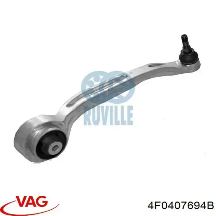 Купити 4F0407694B VAG Важіль передньої підвіски нижній, правий
