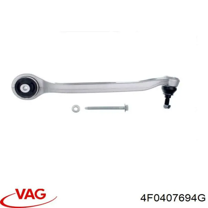 Важіль передньої підвіски нижній, правий 4F0407694G VAG