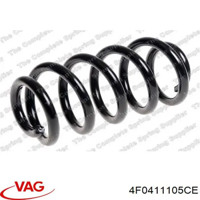 Пружина передня VAG 4F0411105CE ціна, від 42.24 USD