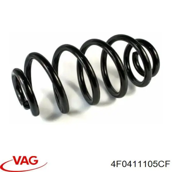 Пружина передня VAG 4F0411105CF ціна, від 52.37 USD