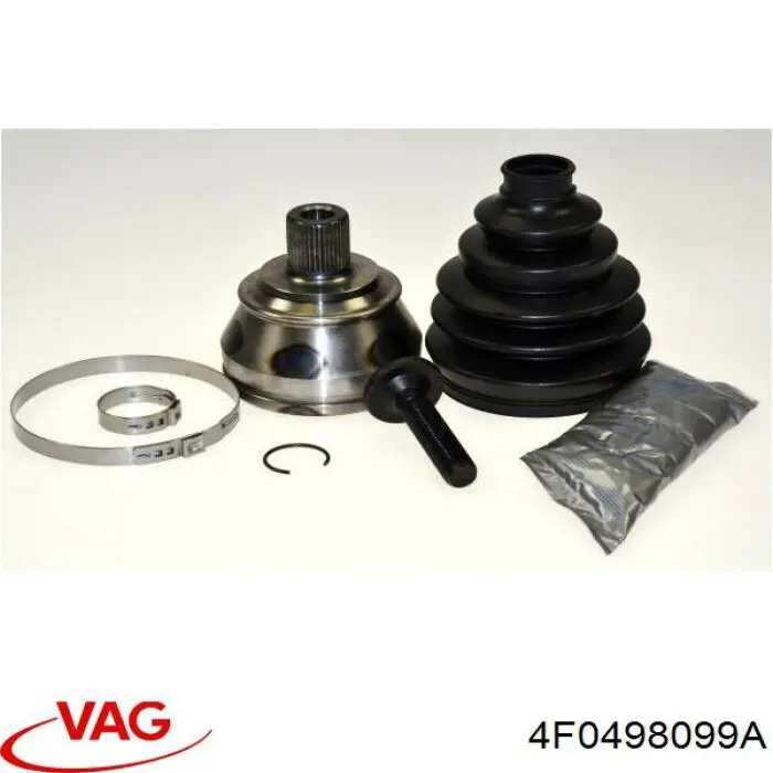 Купити 4F0498099A VAG Шарнір приводу зовнішній