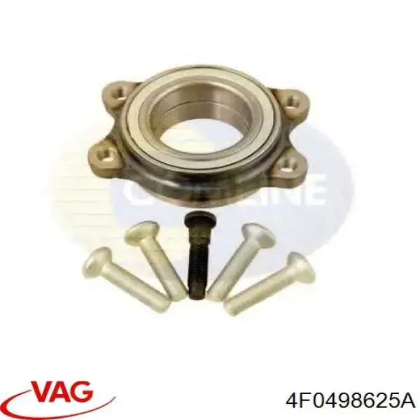 Купити 4F0498625A VAG Підшипник маточини передньої/задньої
