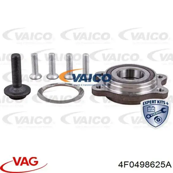 Підшипник маточини передньої/задньої VAG 4F0498625A ціна, від 41.34 USD