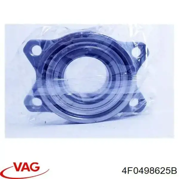 Підшипник маточини передньої/задньої 4F0498625B VAG
