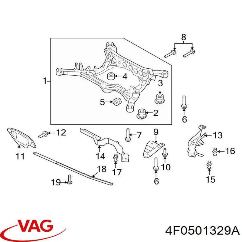 Купити 4F0501329 VAG 