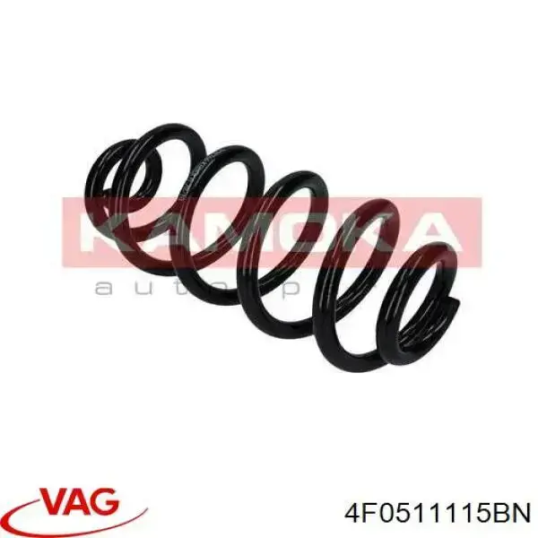 Пружина задня VAG 4F0511115BN ціна, від 36.47 USD