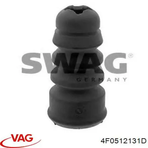 Відбійник на задні амортизатори VAG 4F0512131D ціна, від 21.79 USD