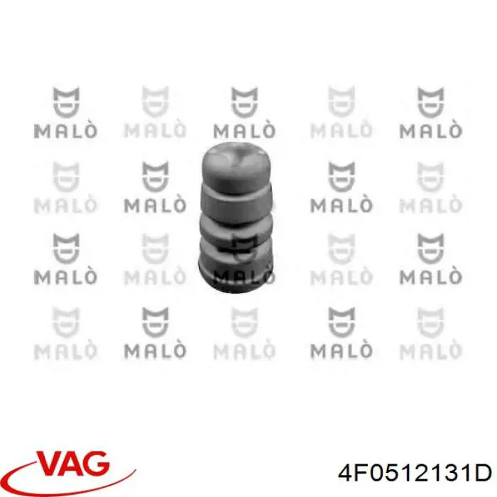 Купити 4F0512131D VAG Буфер-відбійник амортизатора заднього
