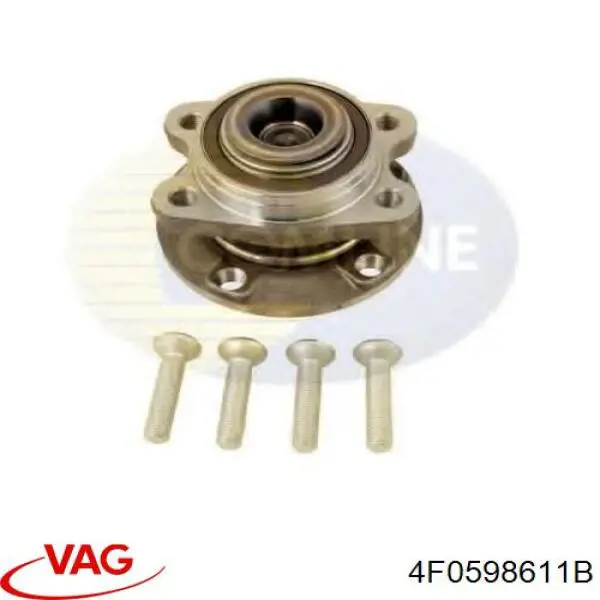 4F0598611B VAG Маточина задня