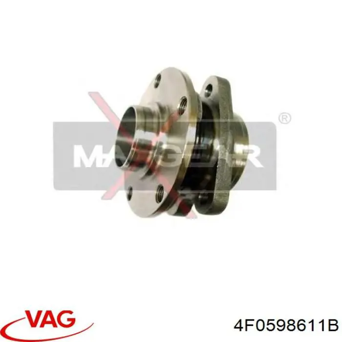 Купити 4F0598611B VAG Підшипник ступиці колеса