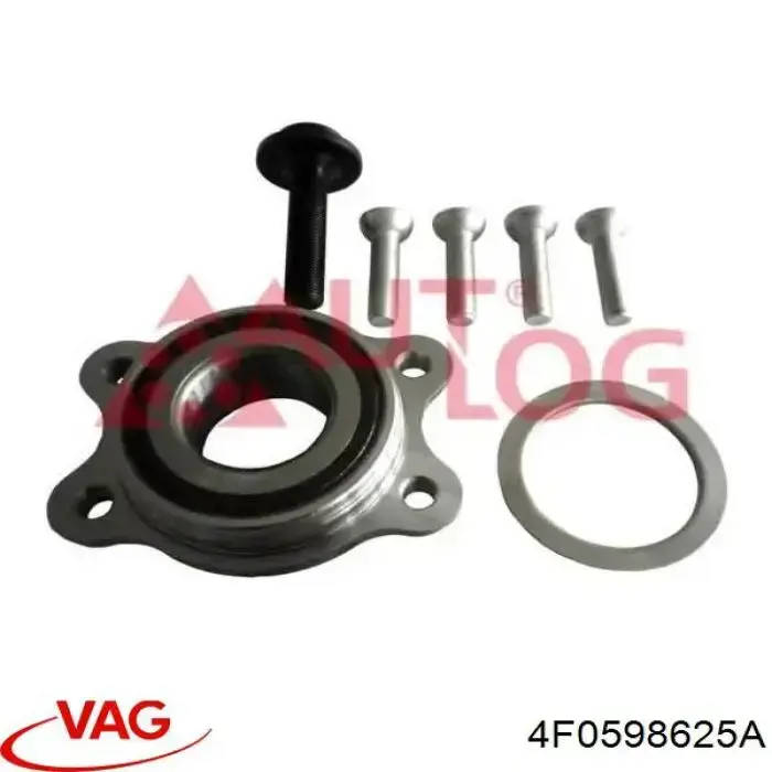 Підшипник маточини передньої/задньої VAG 4F0598625A ціна, від 44.53 USD