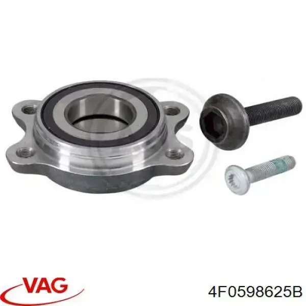 Підшипник маточини передньої/задньої 4F0598625B VAG