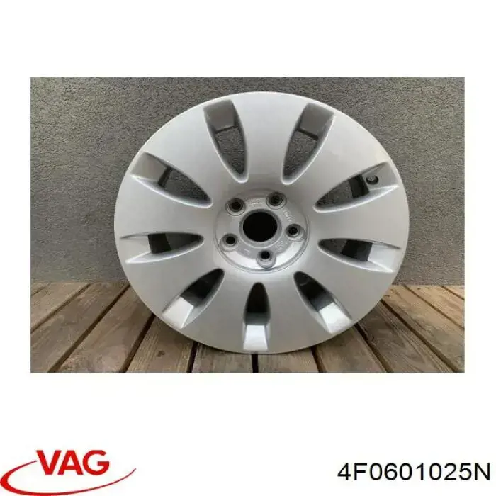 4F0601025N VAG Диски колісні литі (легкосплавні, титанові)