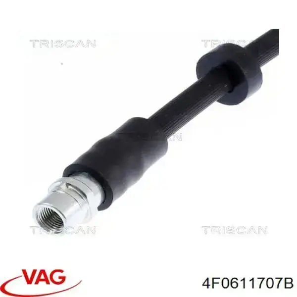 Шланг гальмівний передній VAG 4F0611707B