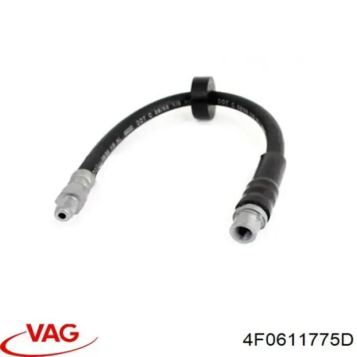 Шланг гальмівний задній 4F0611775D VAG