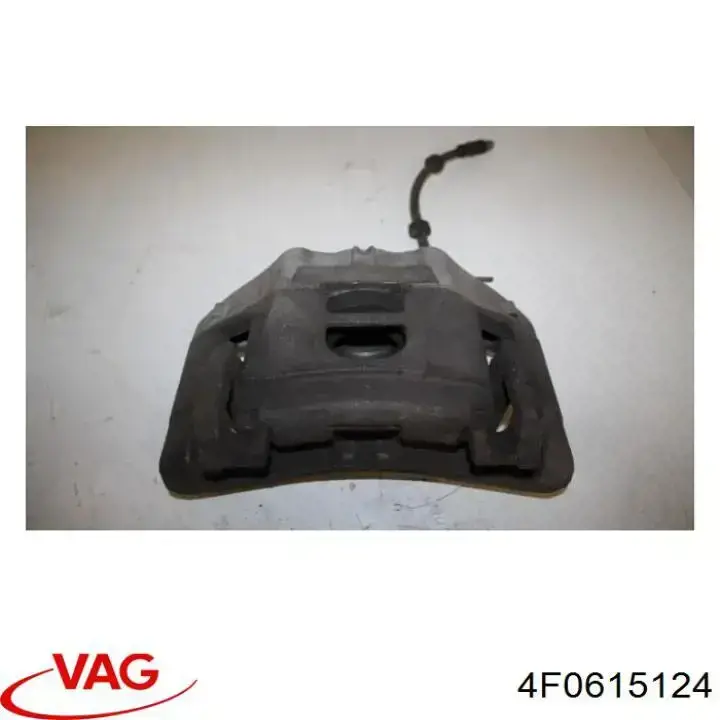 Купити 4F0615124 VAG Супорт гальмівний передній правий
