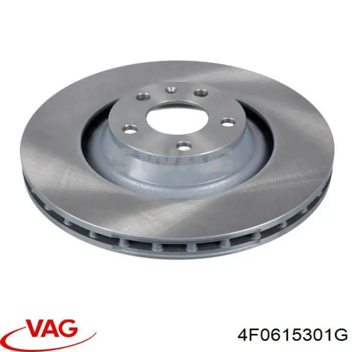 Диск переднього гальма VAG 4F0615301G ціна, від 119.18 USD