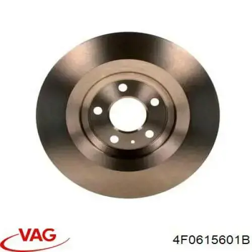 Купити 4F0615601B VAG Диск заднього гальма