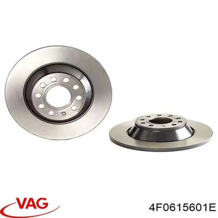 Задні дискові гальма VAG 4F0615601E ціна, від 24.07 USD