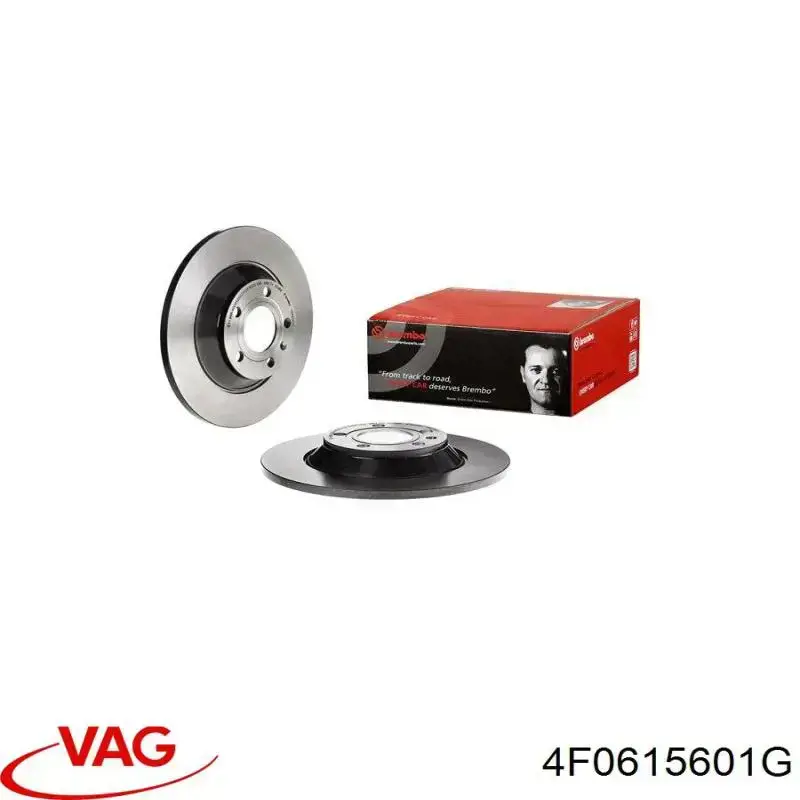 4F0615601G VAG Дискові гальма