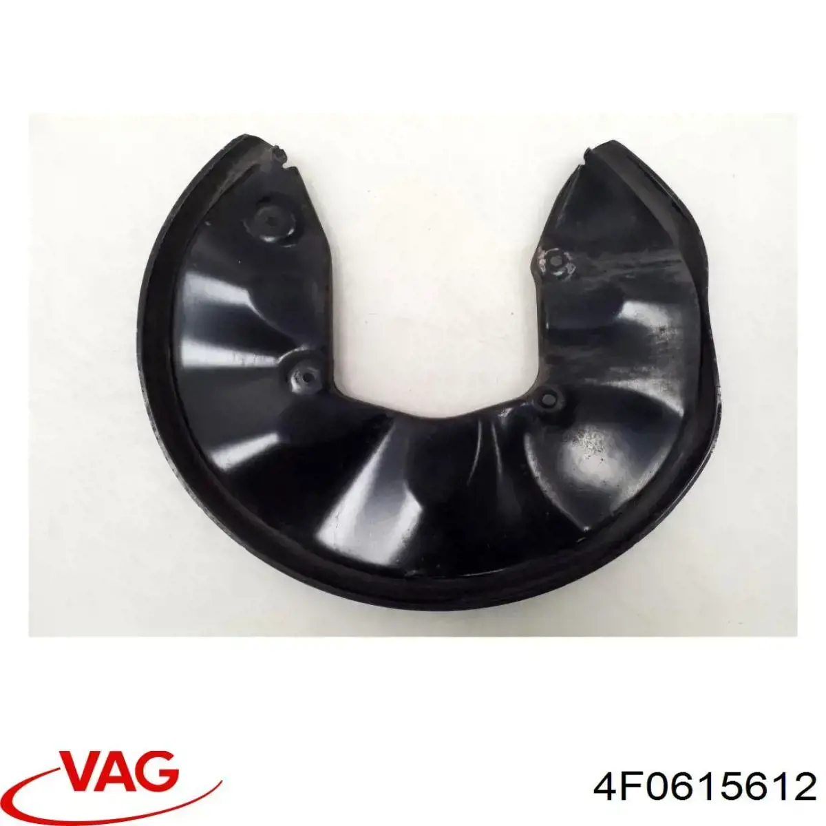 Захист гальмівного диска заднього, правий VAG 4F0615612