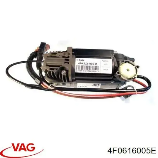 Компресор пневмоподвески VAG 4F0616005E