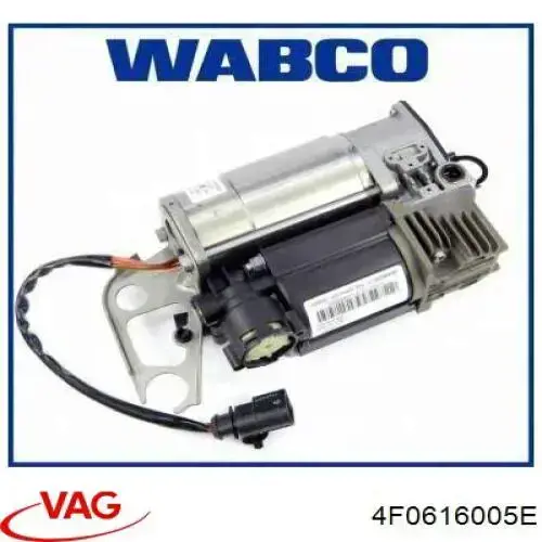 Компресор пневмопідкачки (амортизаторів) 4F0616005E VAG