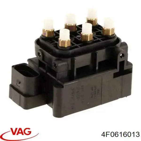 4F0616013 VAG блок клапанів гідравлічної підвіски aбс (abs)