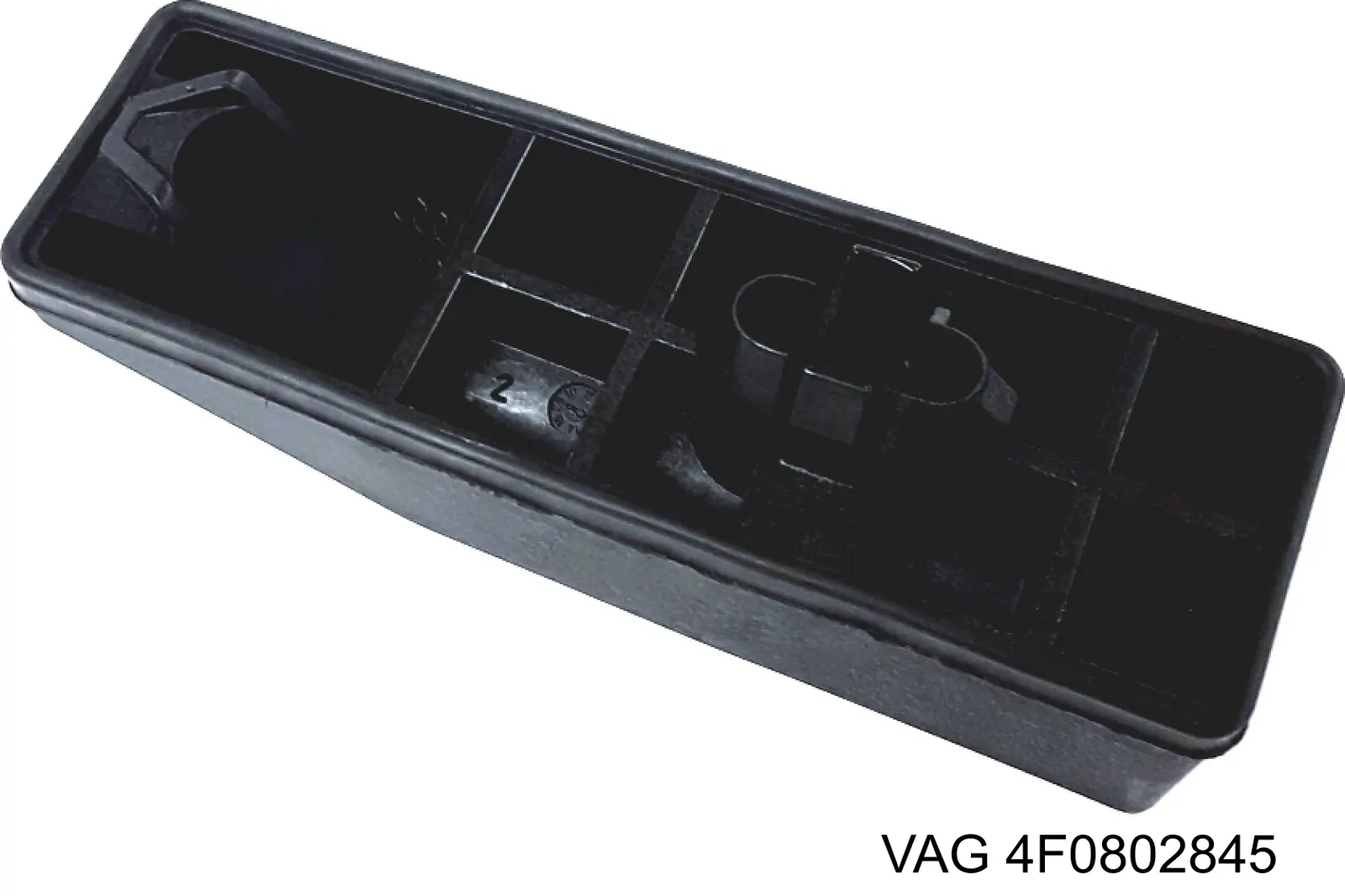 4F0802845 VAG Заглушка отвору під домкрат/заглушка порогу
