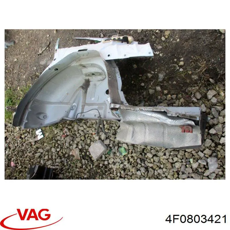 Арка крила заднього лівого VAG 4F0803421 ціна, від 288.85 USD