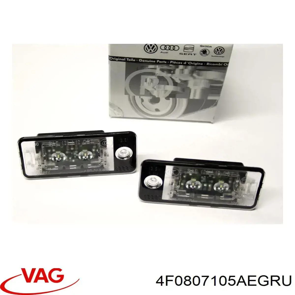 Передній бампер 4F0807105AEGRU VAG