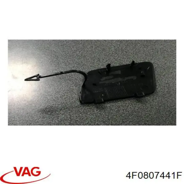 4F0807441F VAG заглушка бампера буксирувального гака, передня