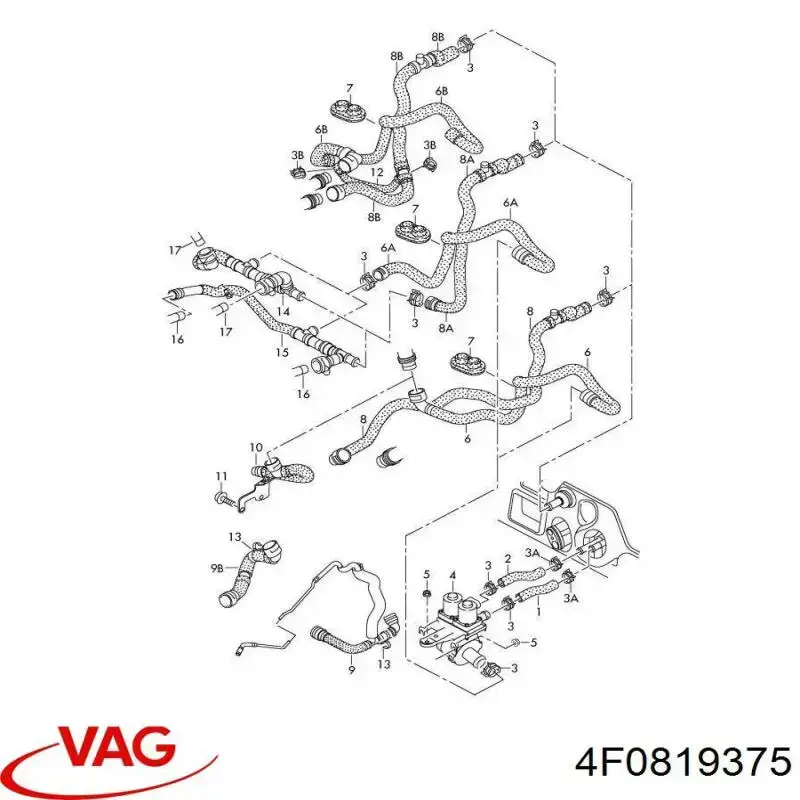 4F0819375 VAG 