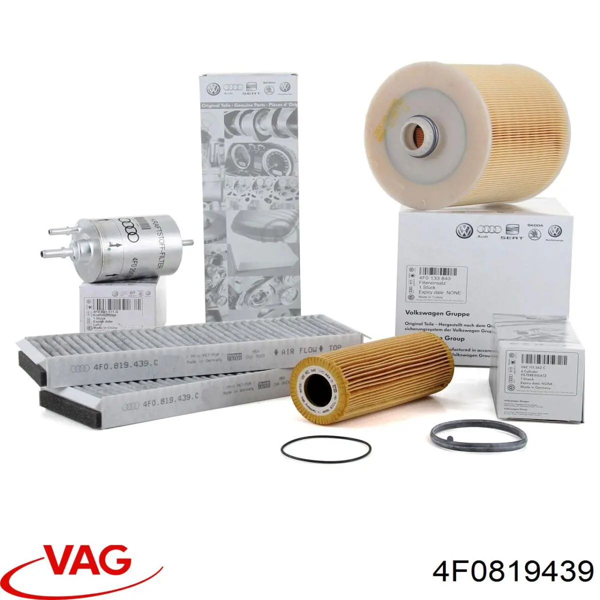 Повітряний фільтр салону VAG 4F0819439