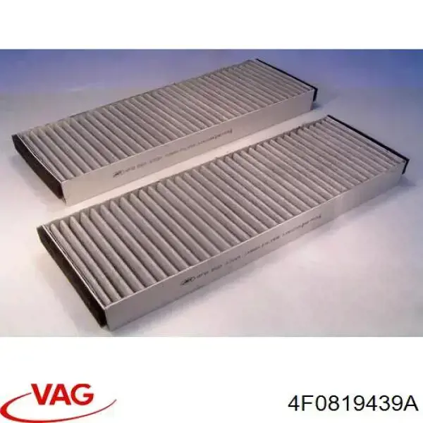 Фільтр повітряний обігрівача VAG 4F0819439A ціна, від 14.51 USD