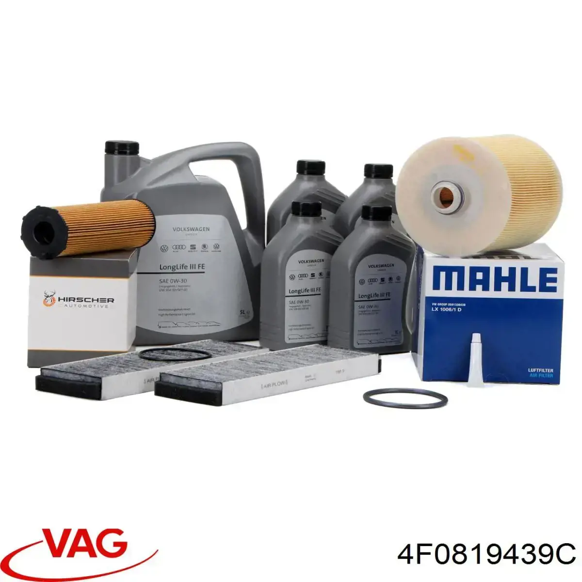 Фільтр повітряний обігрівача VAG 4F0819439C ціна, від 15.29 USD
