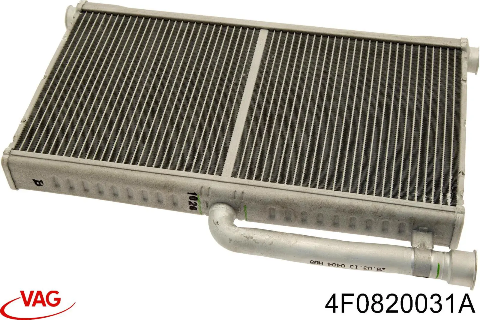 Радіатор пічки (обігрівача) VAG 4F0820031A ціна, від 31.67 USD
