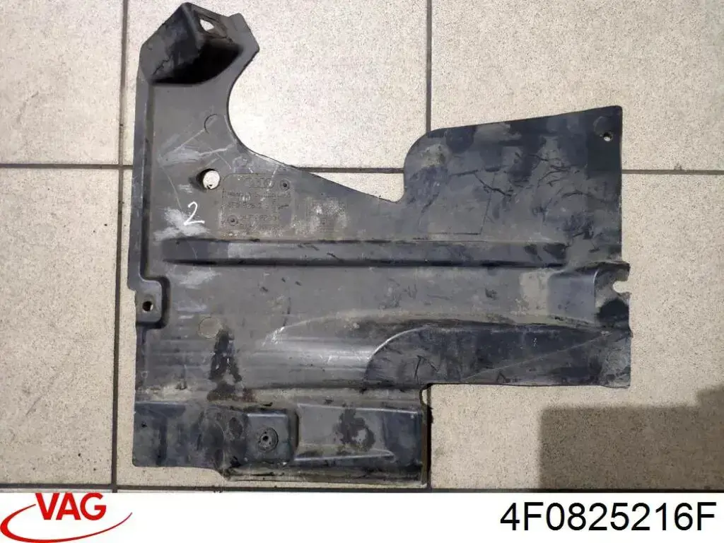 Захист днища, правий VAG 4F0825216B ціна, від 10.14 USD